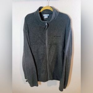 Men's Columbia Steens Mountain™ Full-Zip Fleece Jacket Gray Size XXL